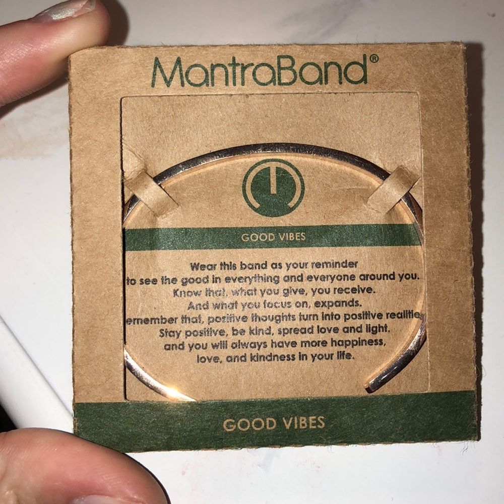 Good Vibes MantraBand Bracelet